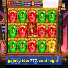 game.rider777.com login